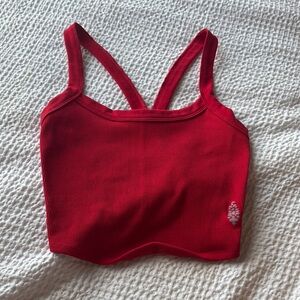 Red Women's Tank Top